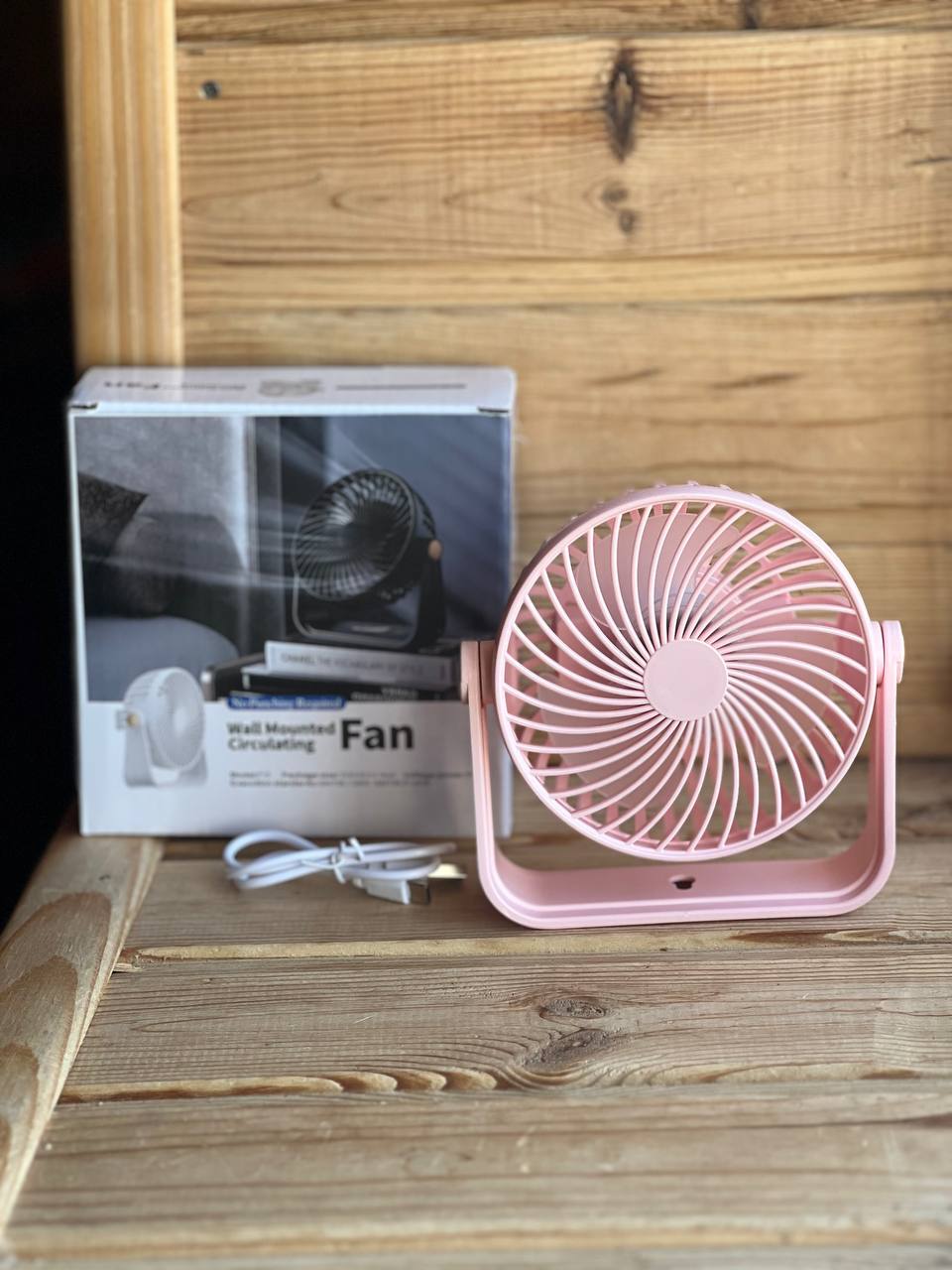 Вентилятор компактний міні настільний Wall mounted fanAND1261 - Зображення 3
