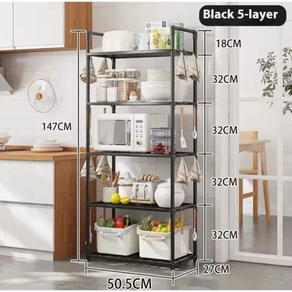 Этажерка на 5 полок напольная Storage rackAND XL-1330