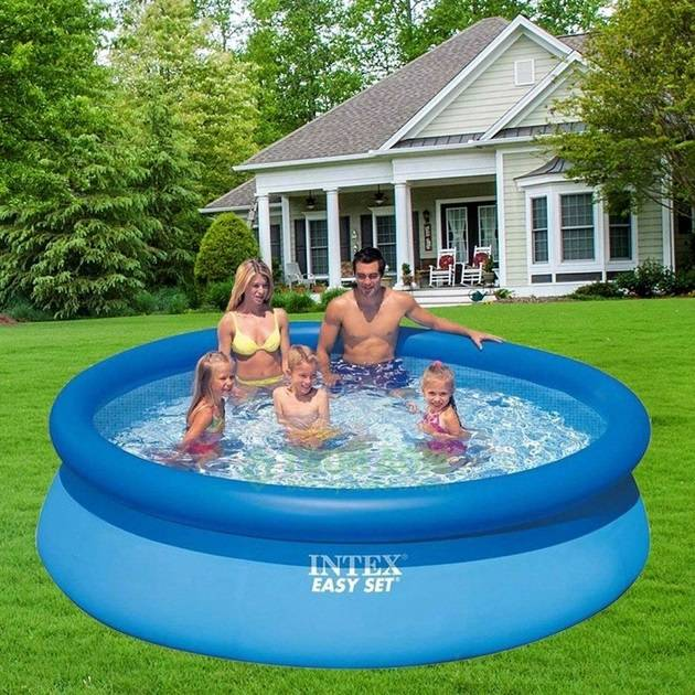 Надувний басейн Intex 28122, 305 × 76 см, з фільтр-насосом 1250 л/год