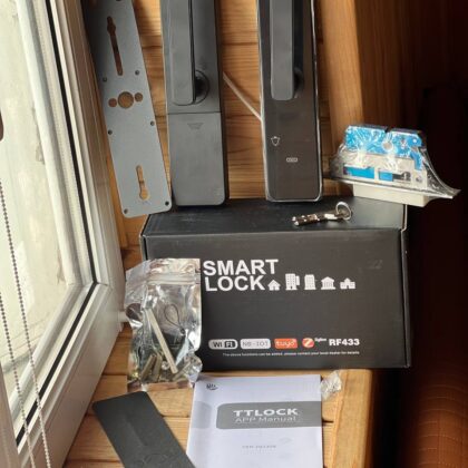 Дверний Замок SMART TUYA сенсором, паролем combination lockAND 5323