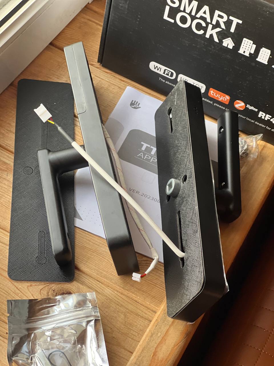 Дверний Замок SMART TUYA сенсором, паролем combination lockAND 5323 - Зображення 6