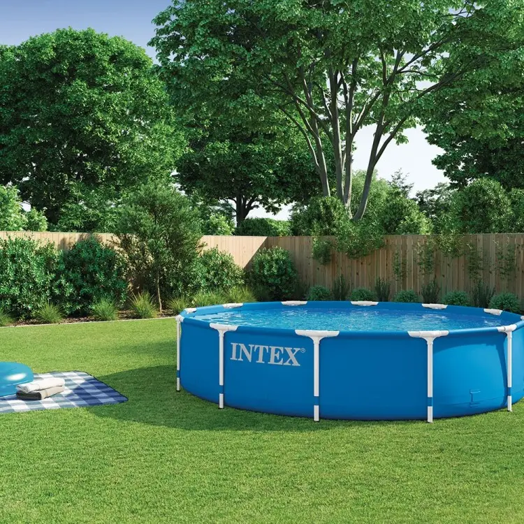 Каркасний басейн Intex 28212, 366 x 76 см (2000 л/год, картриджний насос у комплекті)