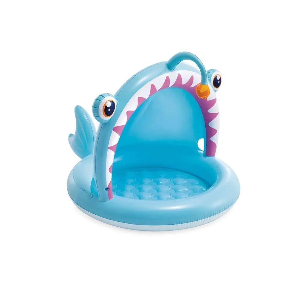 Дитячий басейн Intex 58419 «Angler Fish» з навісом, 127 × 102 × 86 см - Зображення 3