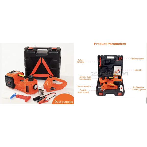 ДОМКРАТ 5 тонн 4 в 1 фотоэлектрический гидравлический С 12 В с насосом lifting jackAND5317