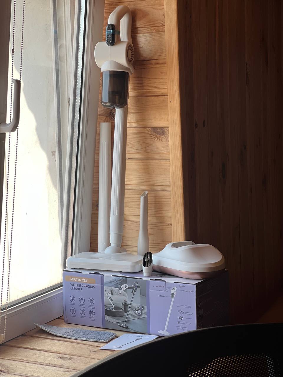 Ручний бездротовий пилосос 4 в 1, побутова техніка розумна Vacuum cleanerLY-932 - Зображення 2
