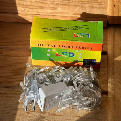 Прозорий дріт Гірлянда Light belt 100 LED Mix AND 104-20