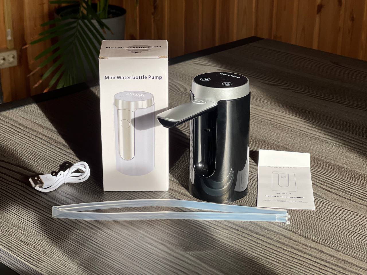 Водяний диспенсер помпа автоматичний насос USB-заряд LY-1081