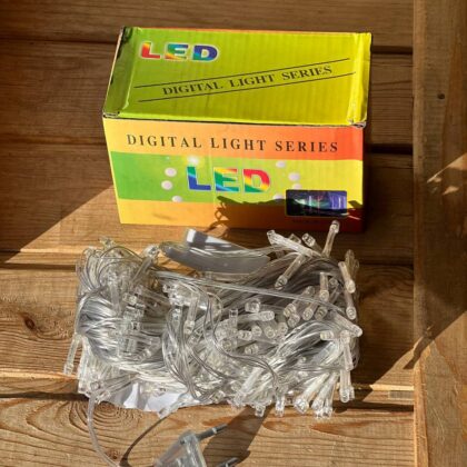 Прозорий дріт Гірлянда Light belt 300LED тепла AND 108-5