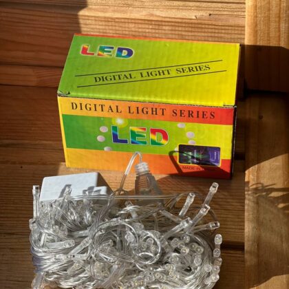 ПРОЗОРНИЙ Провід Гірлянда Light belt 200LED МІКС AND 106-10