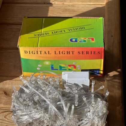 Прозорий Провід Гірлянда Light belt 500LED МІКС AND 109-10