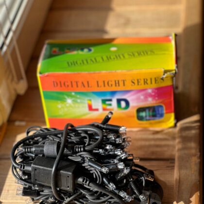 ЧорнийПровід Гірлянда 10M 100LED Теплий AND 87-10