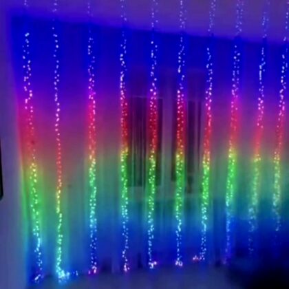 Гірлянда «Феєрверк» з пультом, 150 LED, 2 5м, 8 режимів