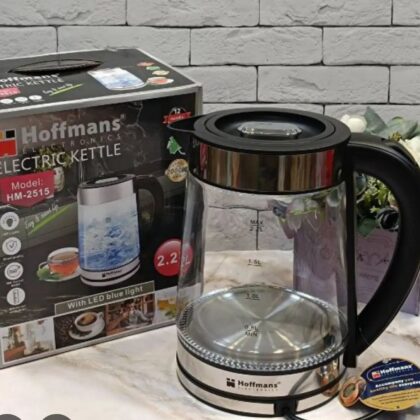 Електрочайник Hoffmans скло 2,2L 1800W HM-2515