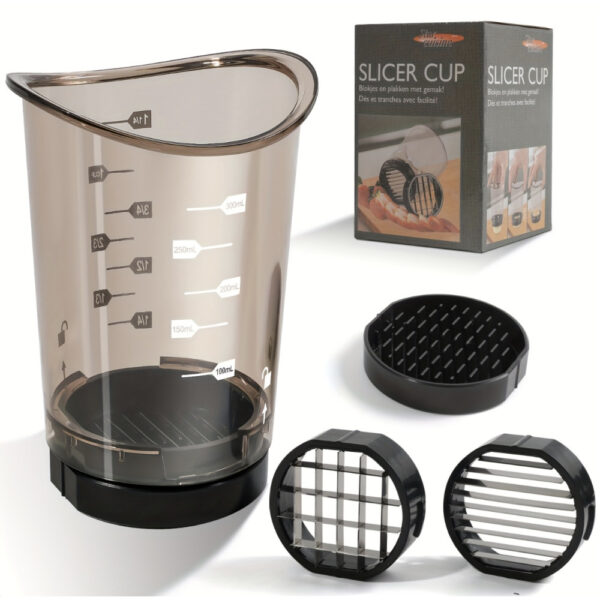 Контейнер-слайсер Slicer Cup.для нарезки и измельчения продуктов. AND1663