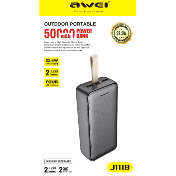 Повер банк power bank 50000 MhA AND J111B