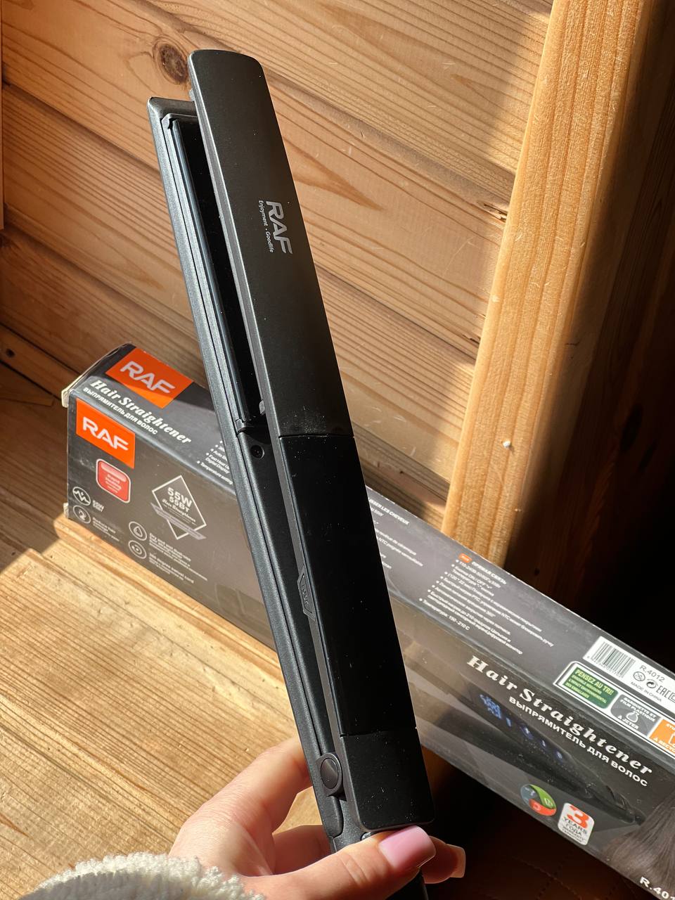 Вирівнювач для волосся One-Touch 2в1 RAF R4012 - Зображення 4