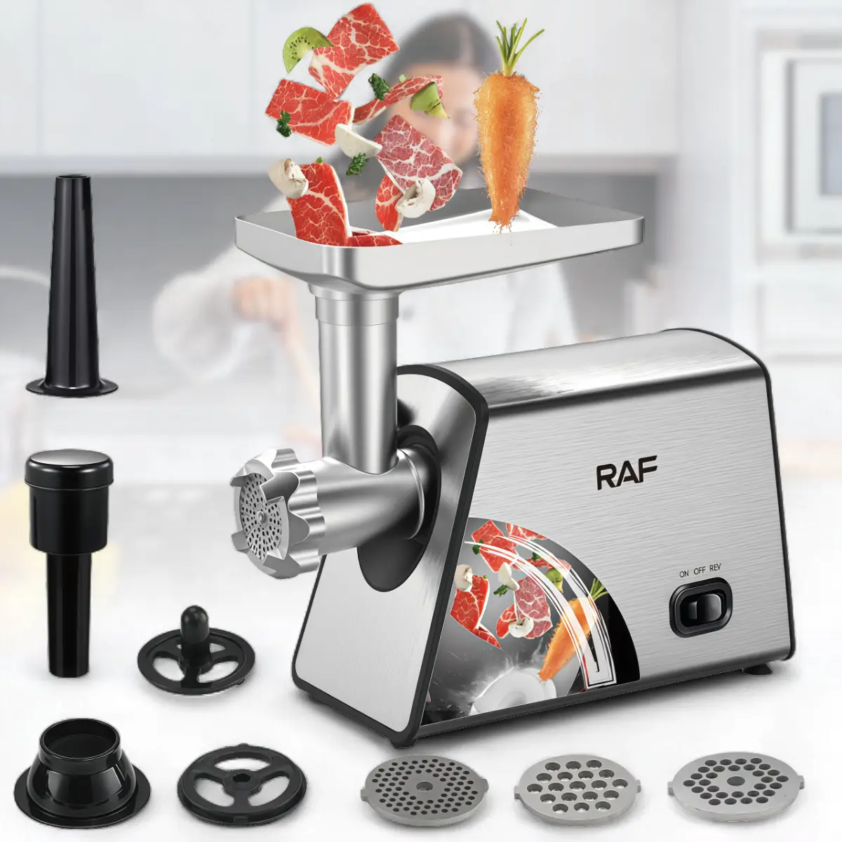 Мясорубка R.3378 RAF - Зображення 4
