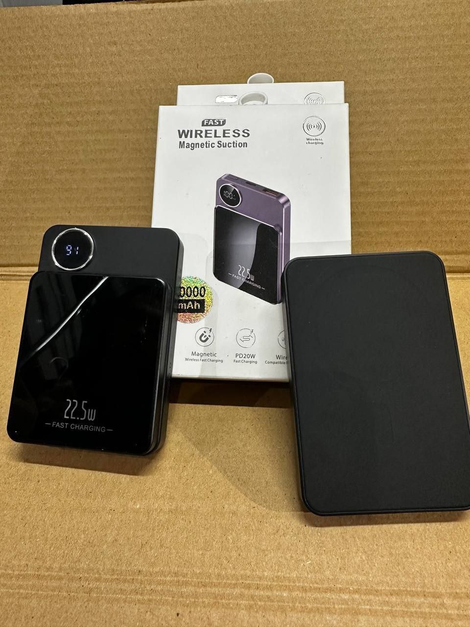 Повербанк з бездротовою зарядкою MagSafe та дисплеєм 10000 mAh - Зображення 2