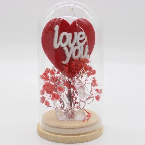 Фігурка "Love you" у колбі
