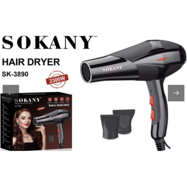 Фен для волос C ионизацией Sokany AND HS-3890