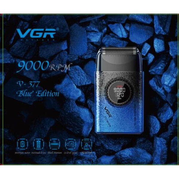 VGR Тримет для волос шейвер hair clippers V-377 AND V-377 BLUE