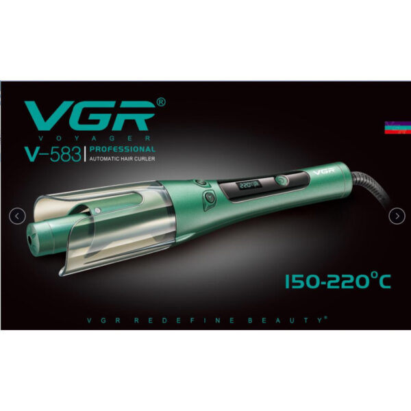 VGR Автоматическая плойка-стайлер для волос V-583 СИНИЙ