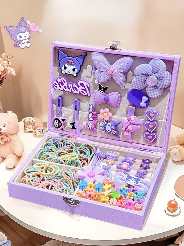 Подарунковий набір шпильок і гумок «Куромі» дитячий набір