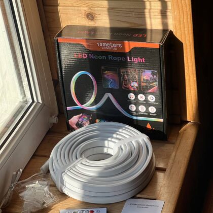 Світлодіодна неонова Usb Led Стрічка 10 м, пульт, Rgb APP AND 5681