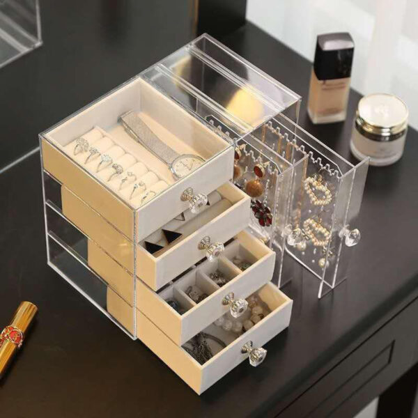 Шкатулка для хранения ювелирных украшений makeup boxAND XL-1831