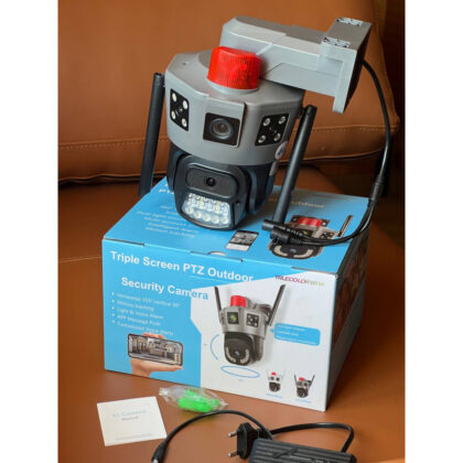 Камера OK-D30 ЧЕРНАЯ SIM CARTA 4G Solar ptz 6MP camera